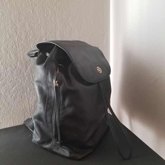 Tory Burch Leather Backpack - Picture 4 of 12